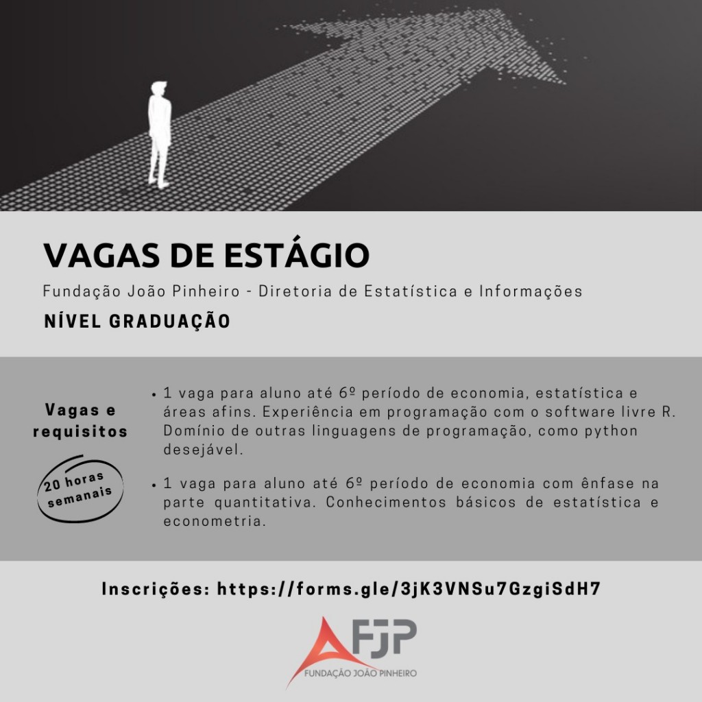 estagio fundacao joao pinheiro